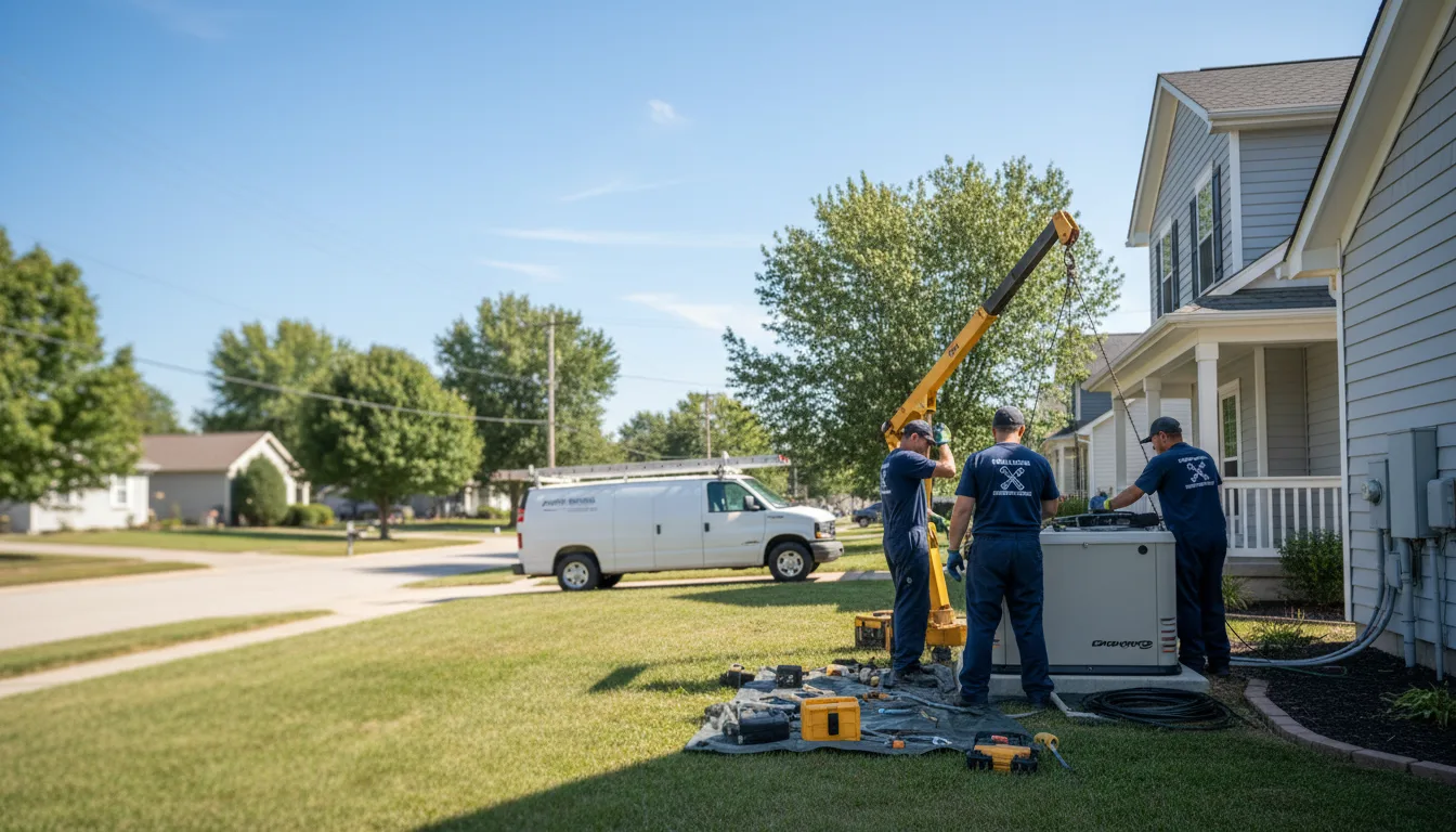 Generator Installation in Meridian, TX near me
